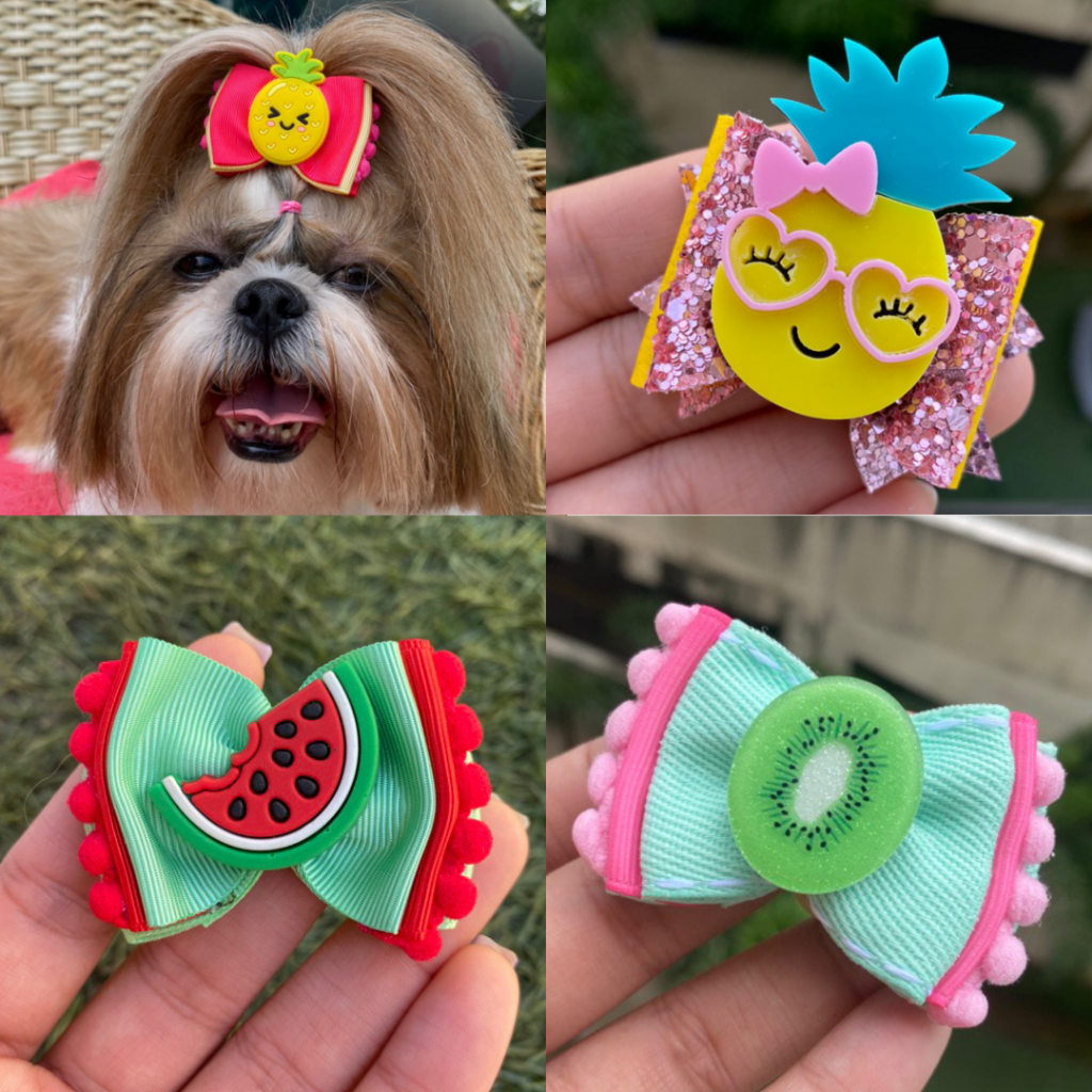 Laços pet artesanais para pets